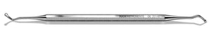 Curette double têtes creuses - Longueur : 17 cm - Ruck