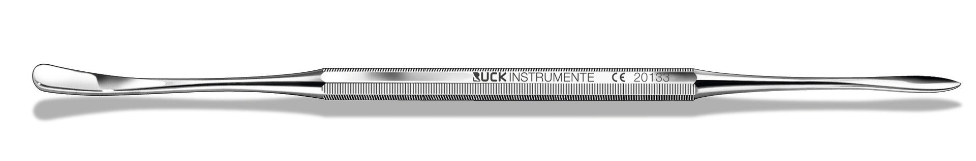 Curette double arrondi/pointé - Longueur : 16 cm - Ruck