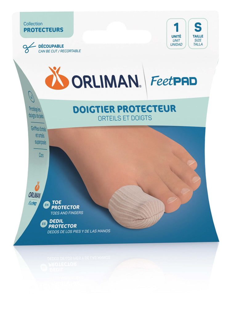 Doigtier Protecteur Orteil Doigt FEETPAD - 3 Tailles - Orliman