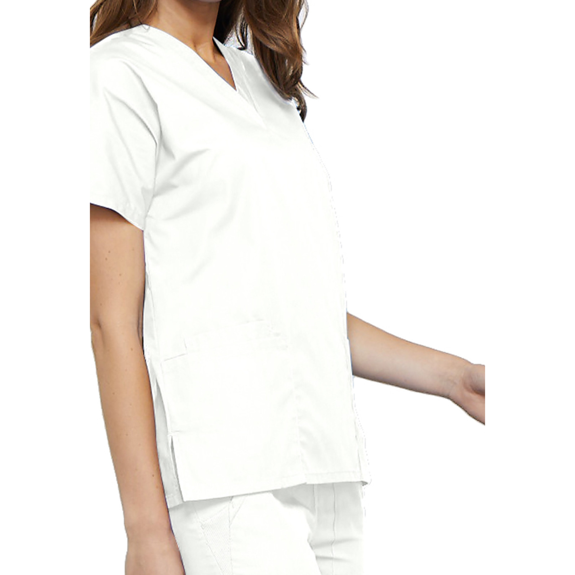 Guéthary - Tunique médicale - Col V - Manches courtes - Femme - Cherokee - Couleur 2 Cherokee Authentic Workwear