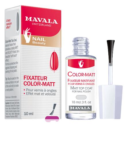 Fixateur Color-matt pour vernis à ongles - MAVALA