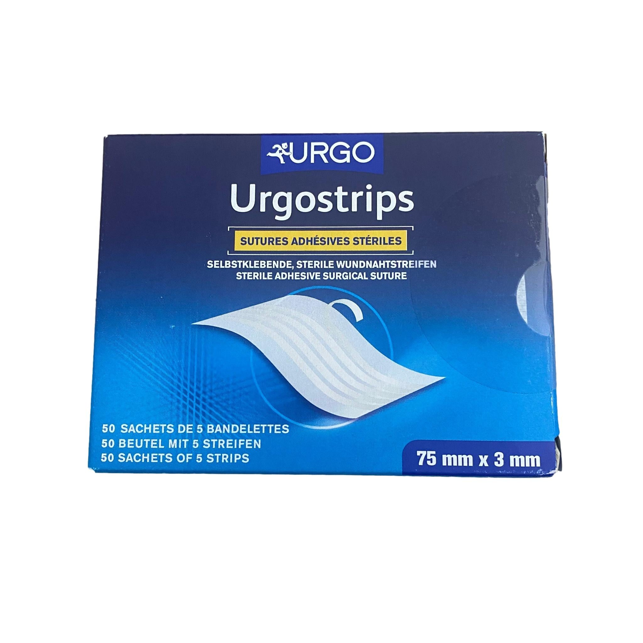 1 Pochette de sutures chirurgicales adhésives stériles - UrgoStrips - Urgo