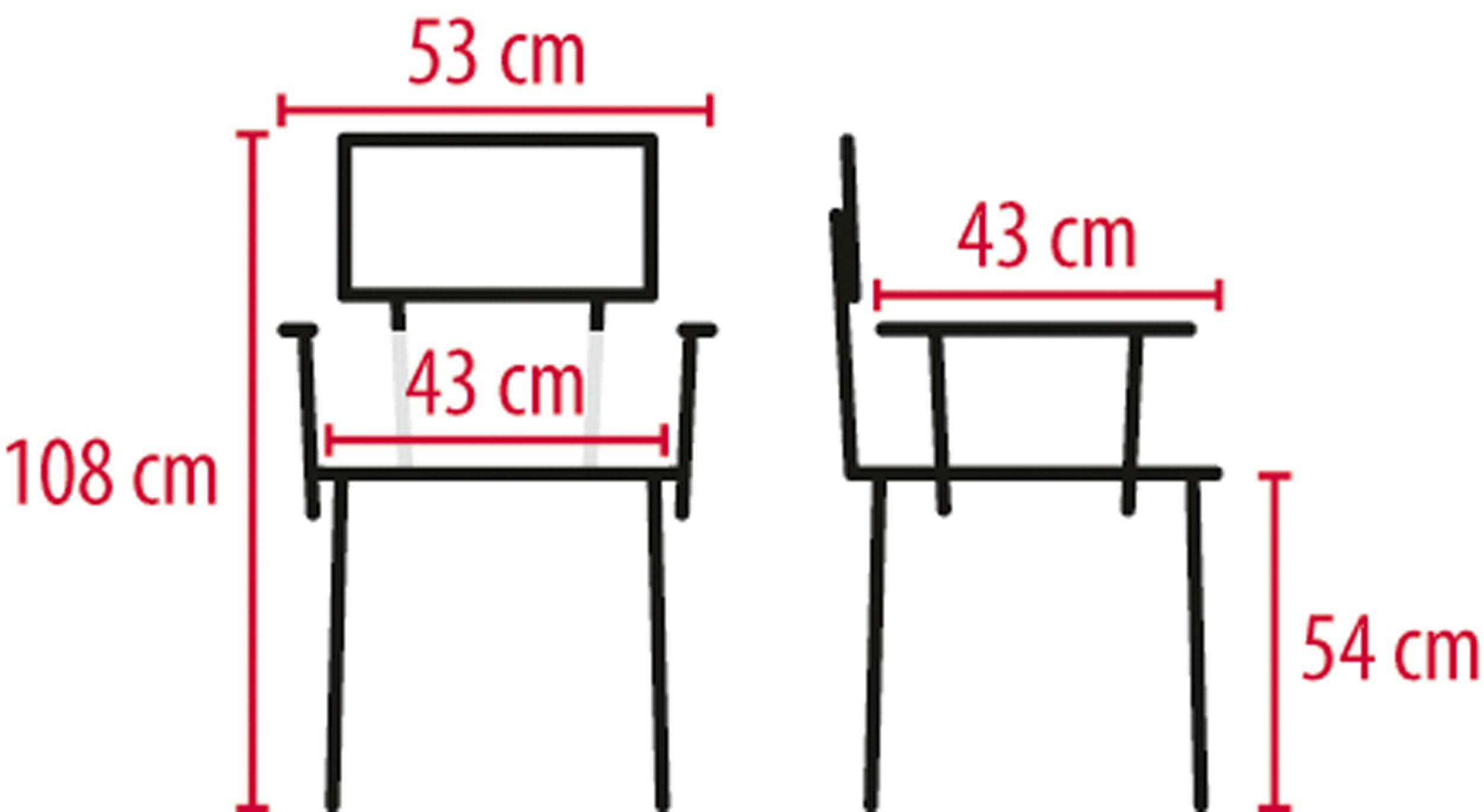 Chaise Douche VIANA - LPP - My Medical