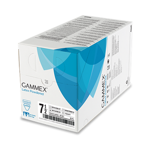 Gant de chirurgie latex Gammex - Sans poudre - Boite de 50 paires