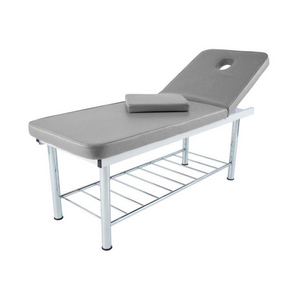 Table de massage fixe 2 panneaux en acier - 5 coloris 