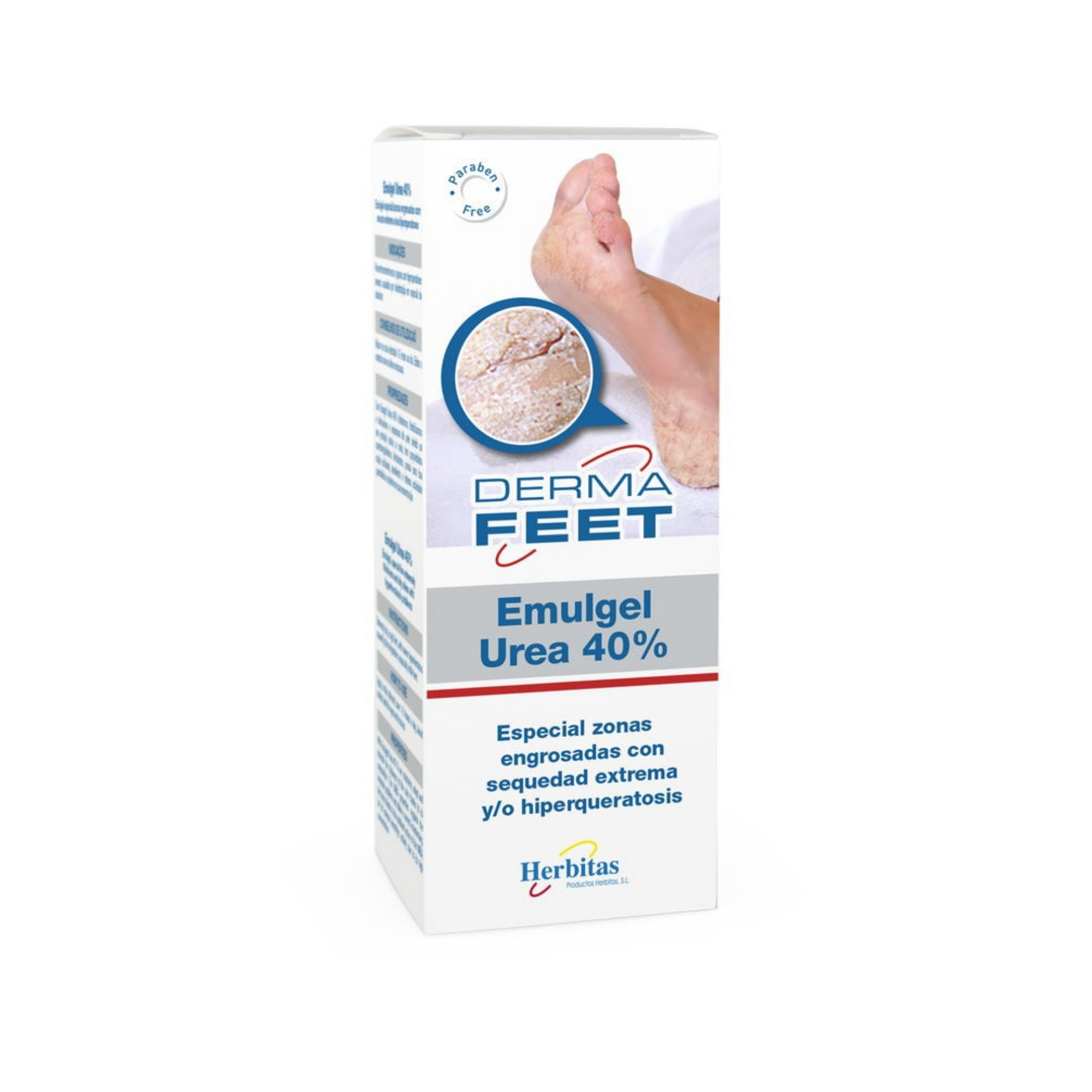 Crème Emulgel Dermafeet Urée 40% - 60 ml - Herbitas