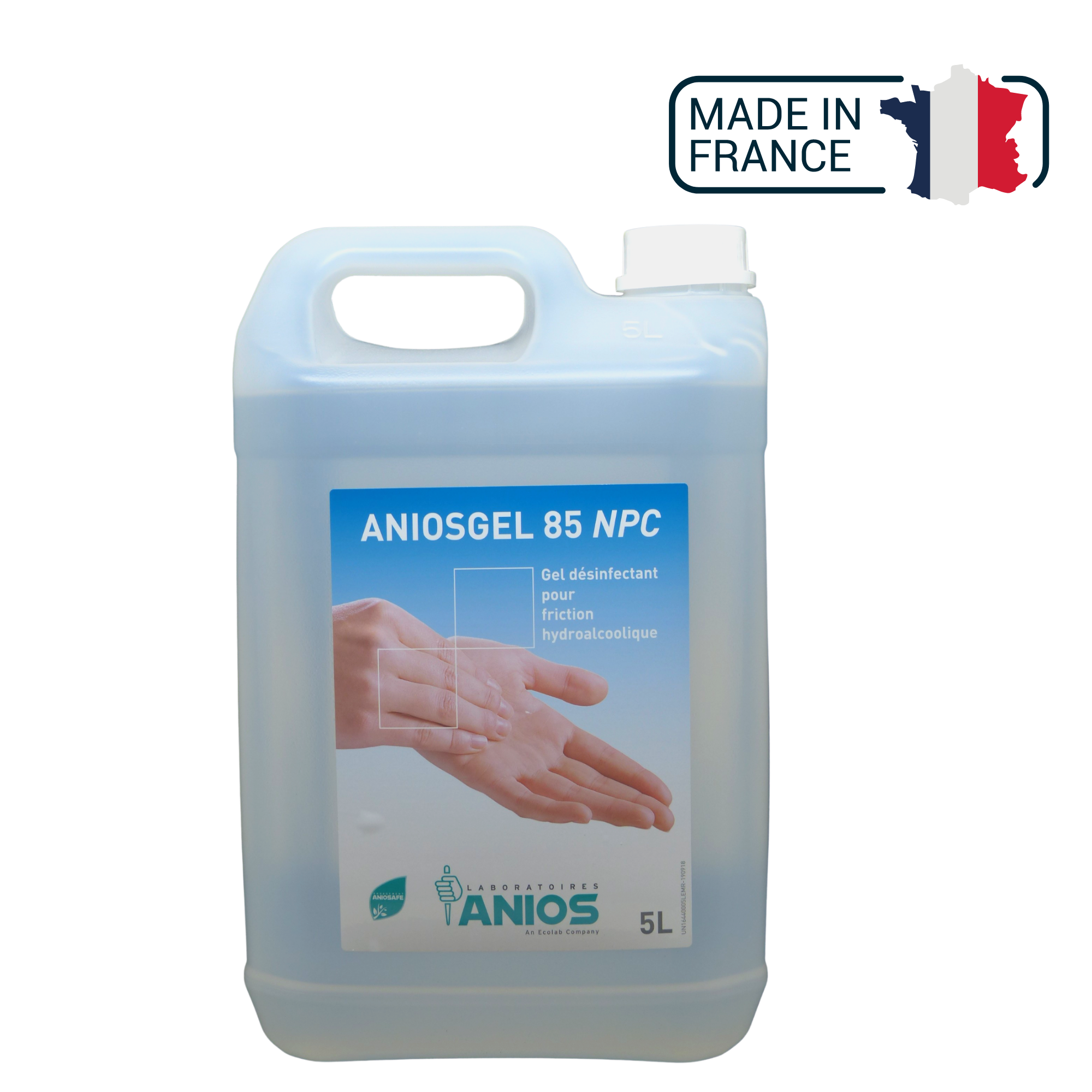 Aniosgel 85 NPC - Gel désinfectant pour friction hydroalcoolique - Anios