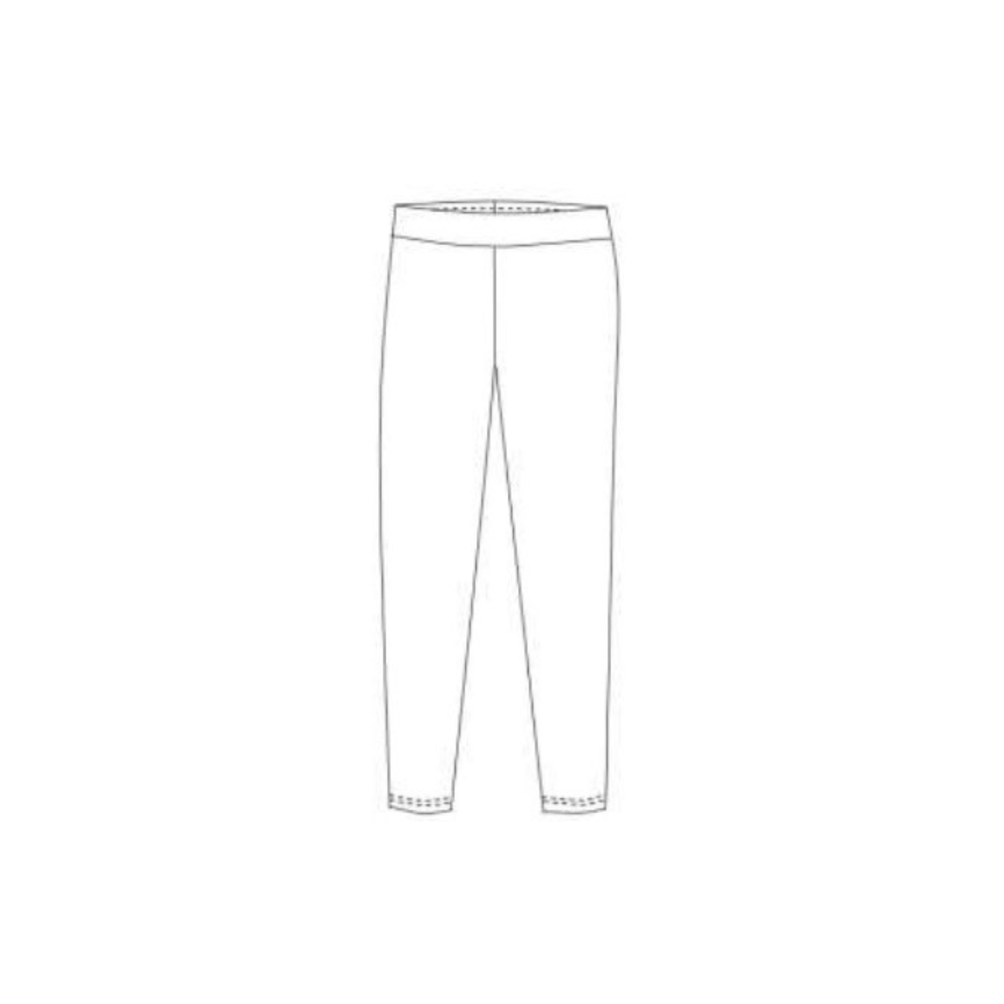 Mayotte - Leggings - Femme - Ceinture élastique - sans poche 