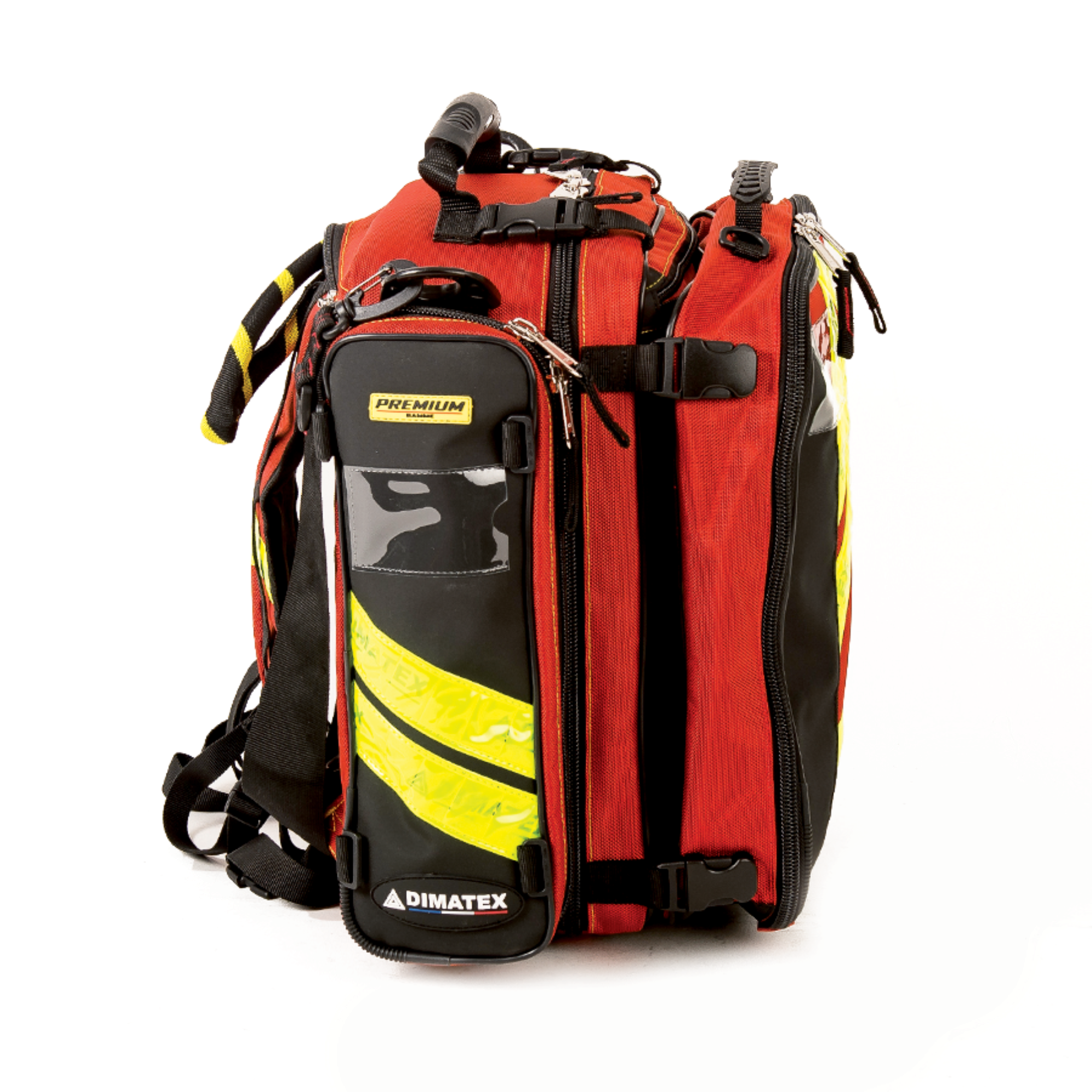 Sac de secours 37 litres TONIC - Rouge ou bleu - DIMATEX