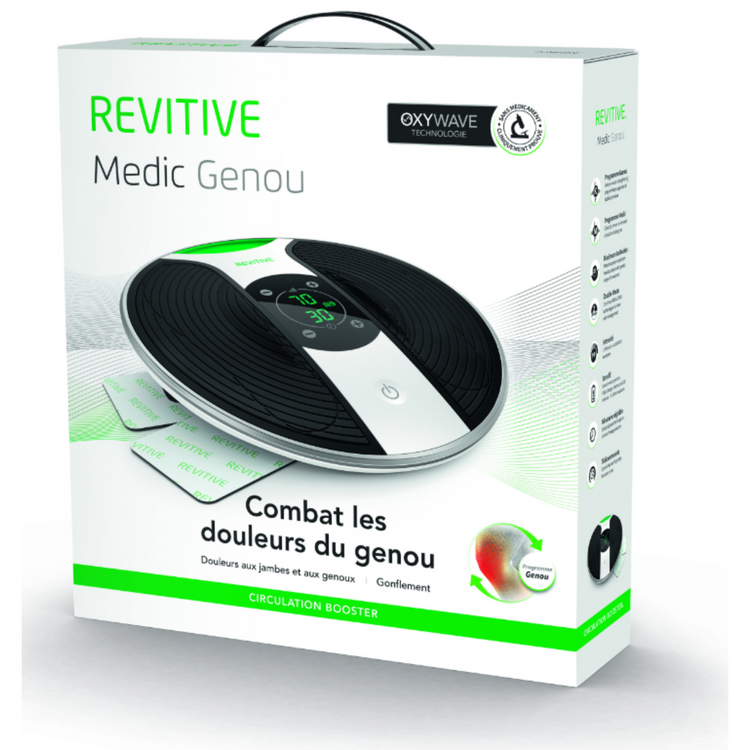 Stimulateur Circulatoire Triple Action - REVITIVE MEDIC GENOU