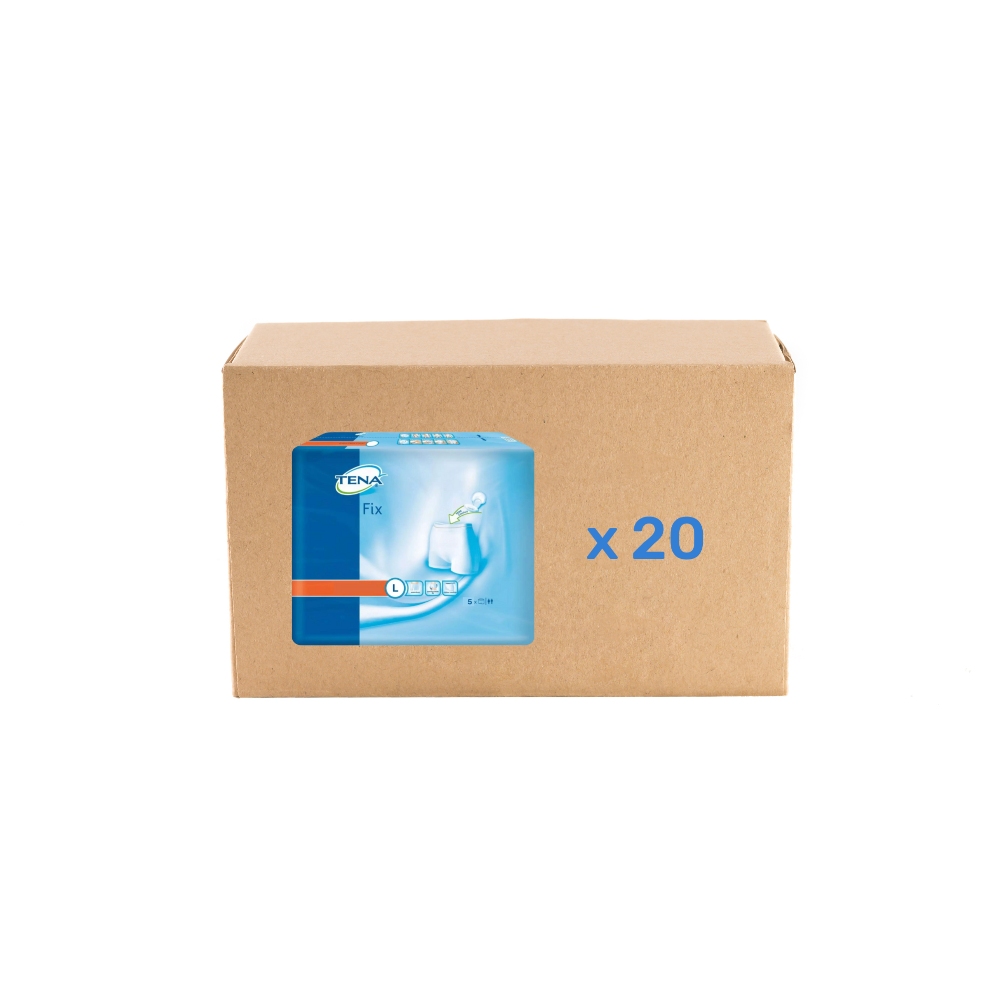 Slip de maintien Tena Fix Proskin - L - carton 20x5U - Tena