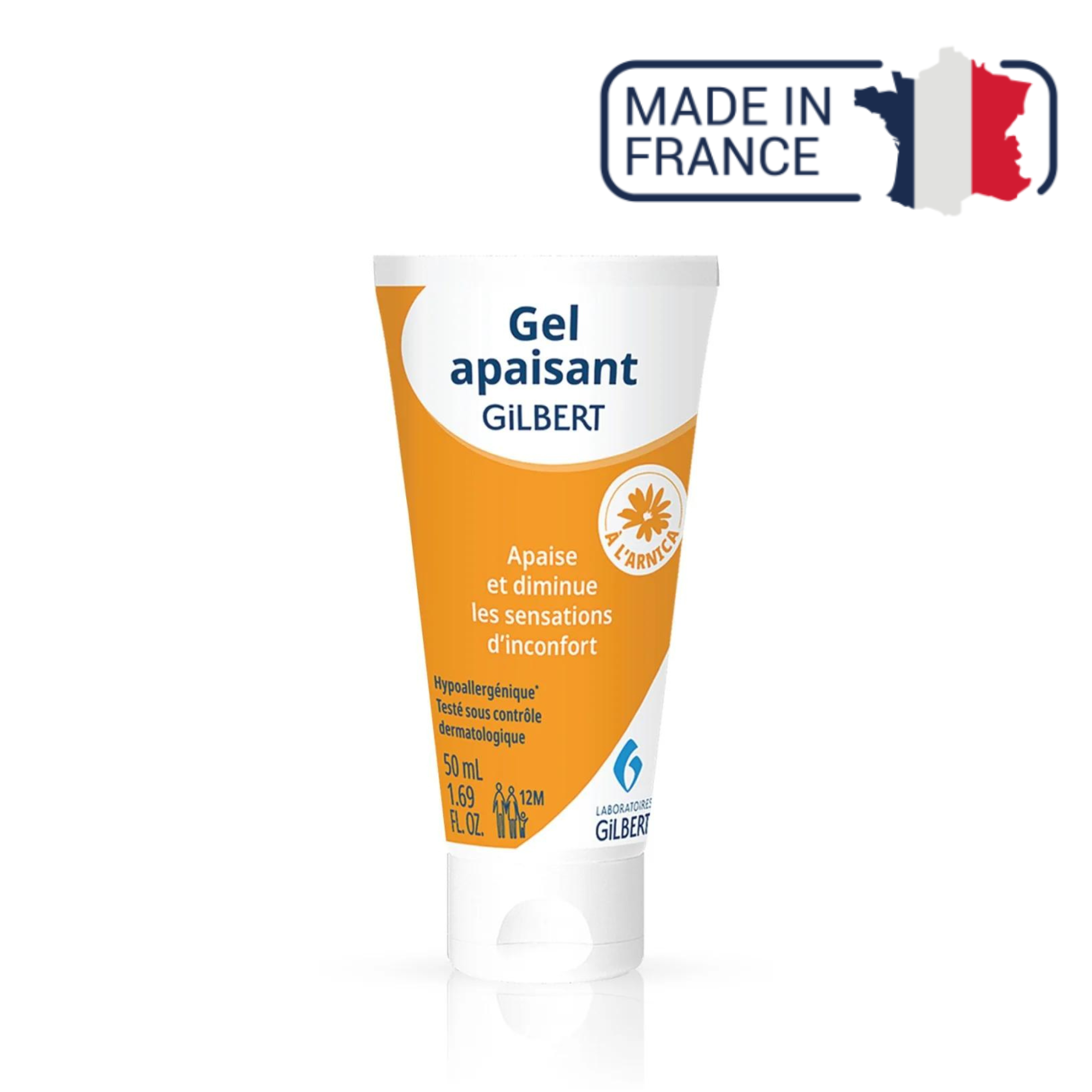 Gel apaisant Arnicrise 50 ml - Soulage bleus, bosses et coups - Laboratoires Gilbert