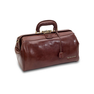 Mallette médicale CLASSY - Cuir Marron ou Bleu