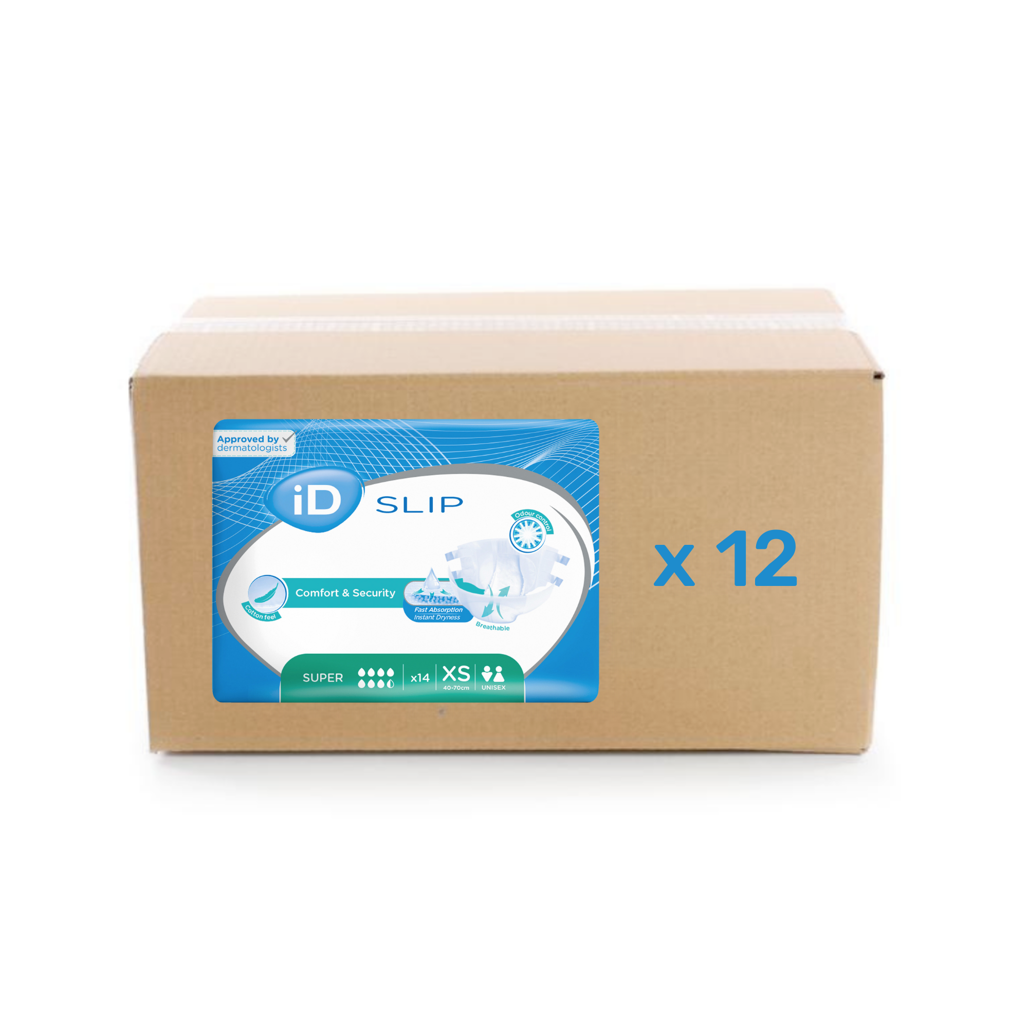 ID Slip Super - 7.5 gouttes - XS - carton 12x14U - ID Direct