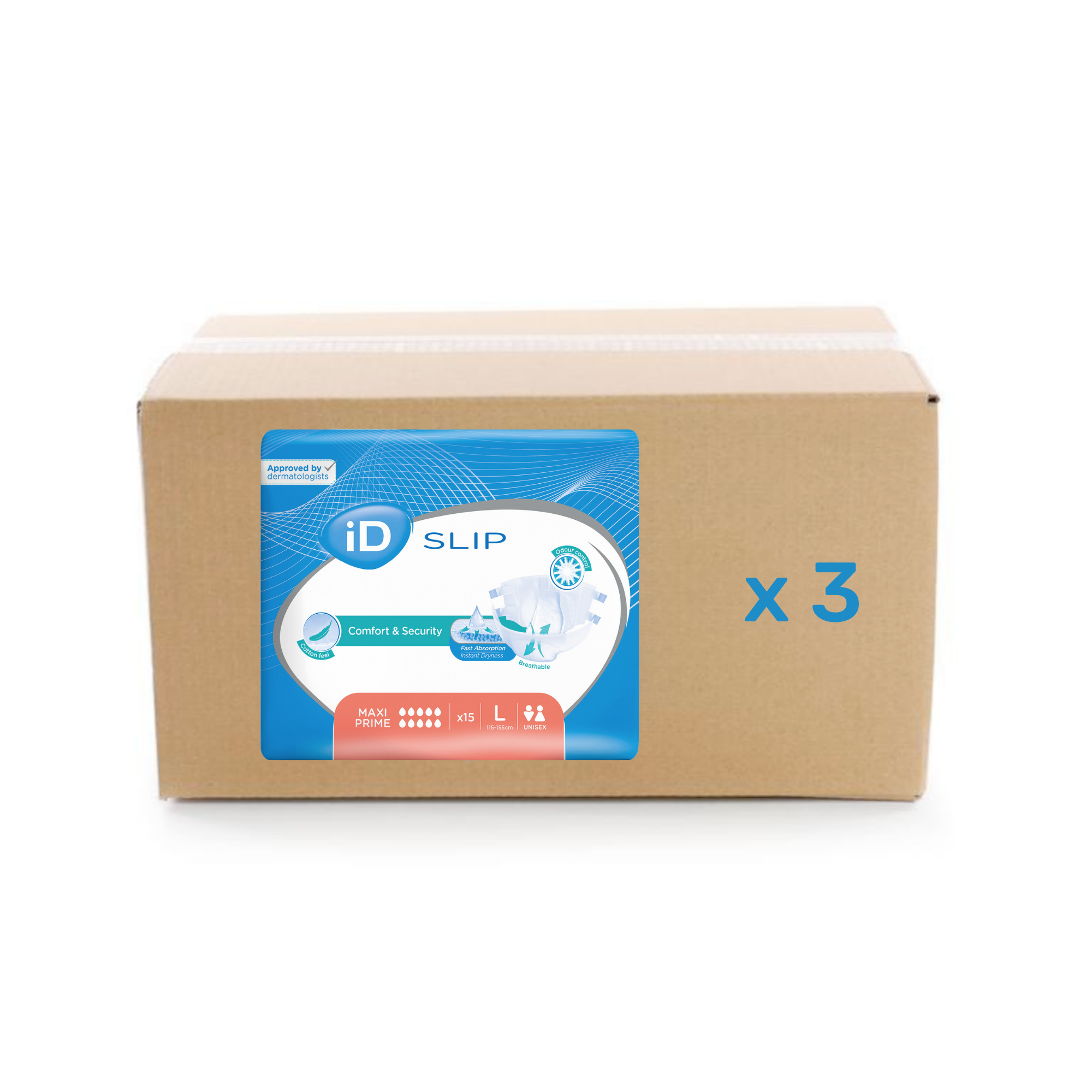 ID Slip Maxi Prime - L - carton 3X15U - ID Direct 