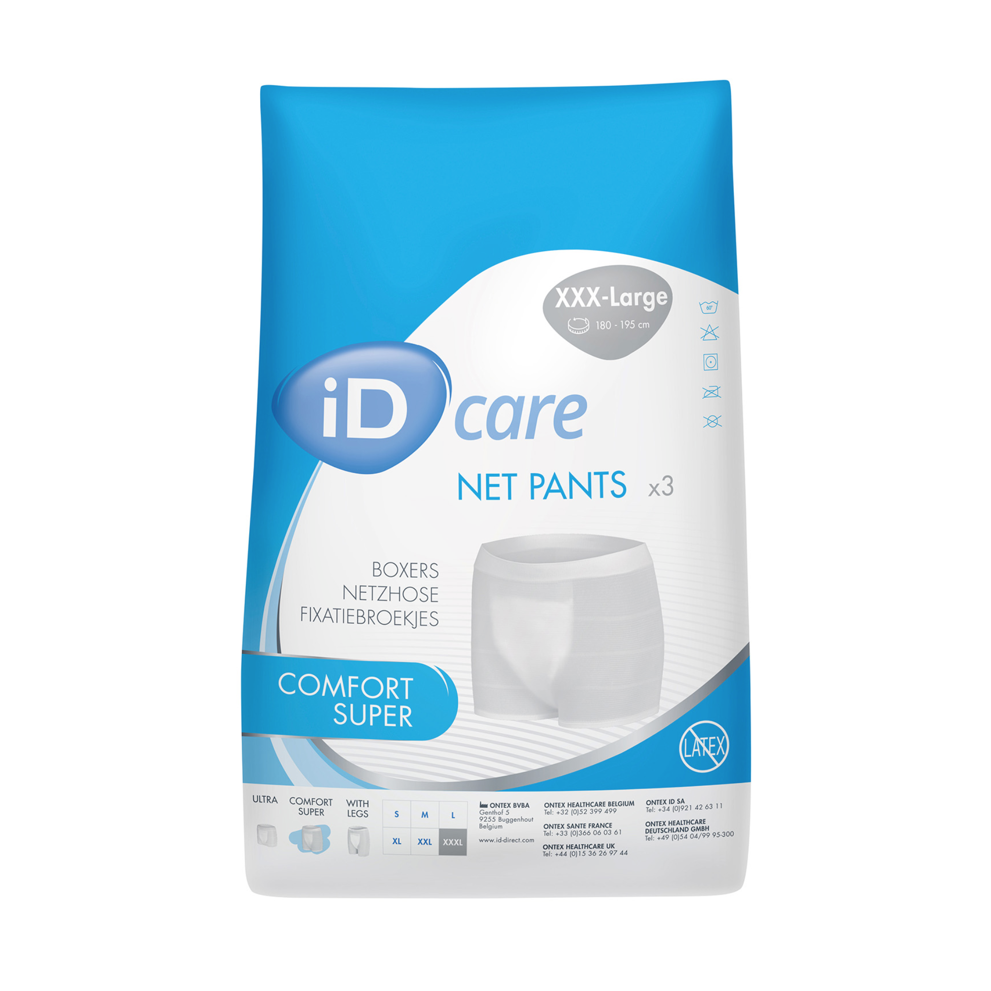 ID Care Net Pants - Comfort - 6 tailles - ID Care