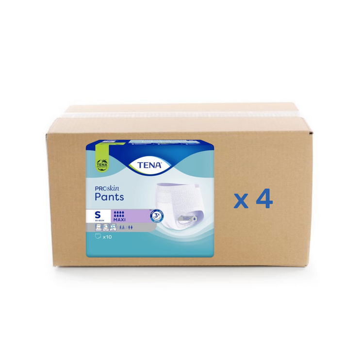 Tena Pants Proskin - Maxi -  8 gouttes - S - carton 4x10U - Tena