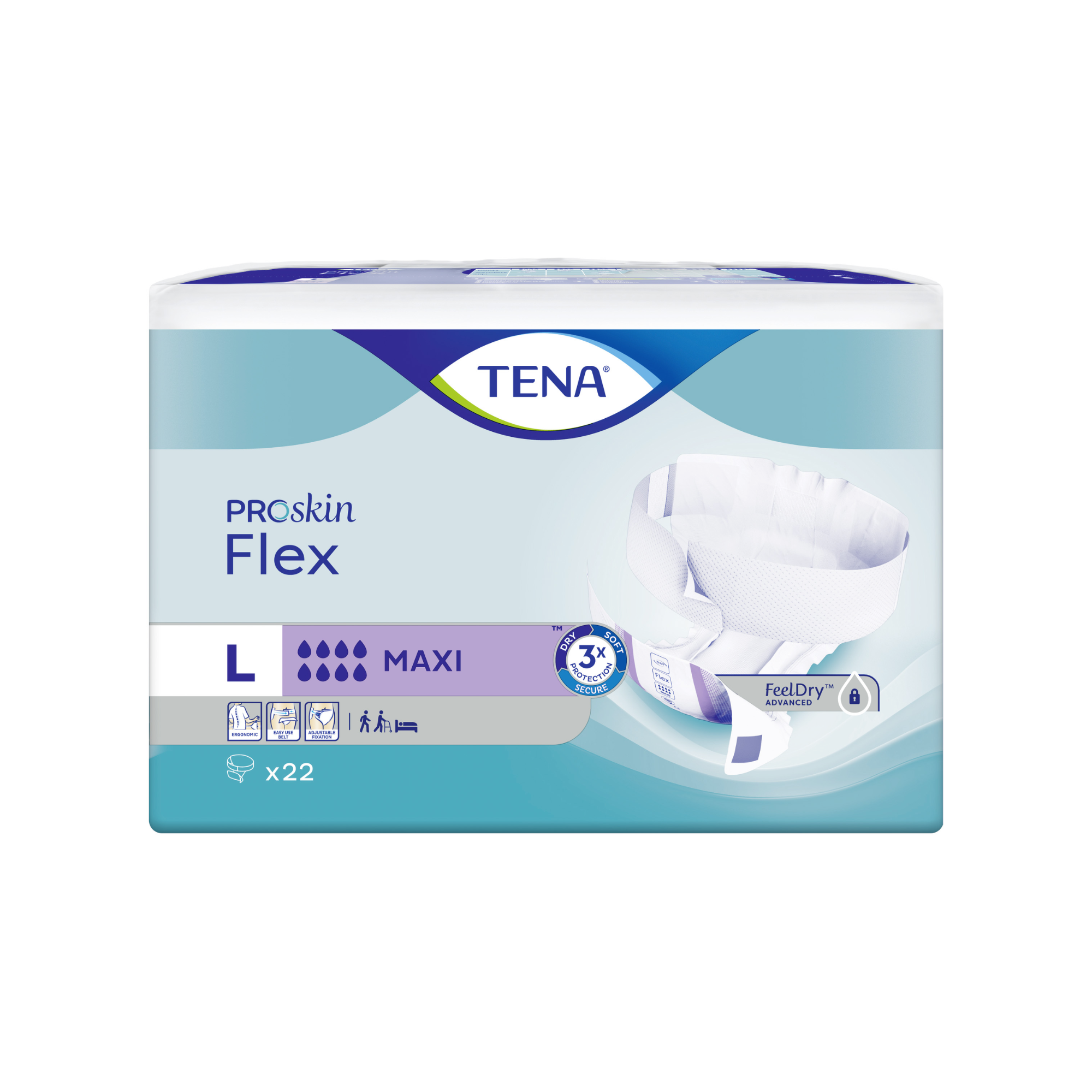 Change Tena Flex Proskin - Maxi 8 gouttes - 4 tailles - Tena