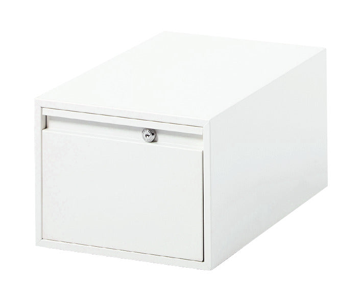 Caisse de rangement - Acier - Blanc pur - Ruck