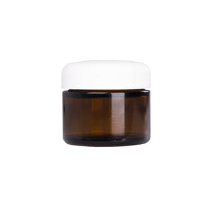 Pot en verre brun - 100 ml - Ruck