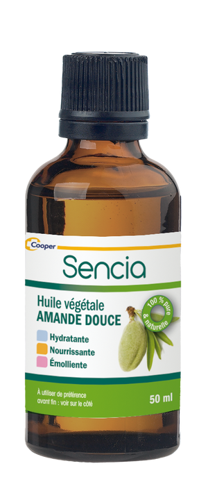 Huile amande douce 50ml - Sencia Cooper 