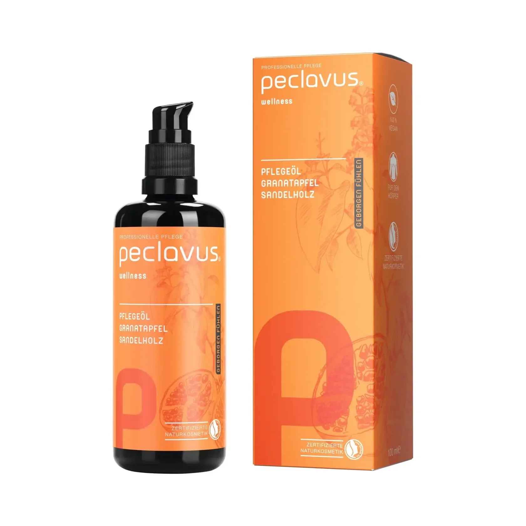 Care oil - Pomegranate Sandalwood - Peclavus